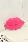 2016 new lady lips lip-shaped acrylic evening bags Shoulder Messenger mini