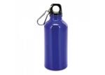 Colorful Reusable Aluminum Sports Drinking Bottle 400ml With Carabiner