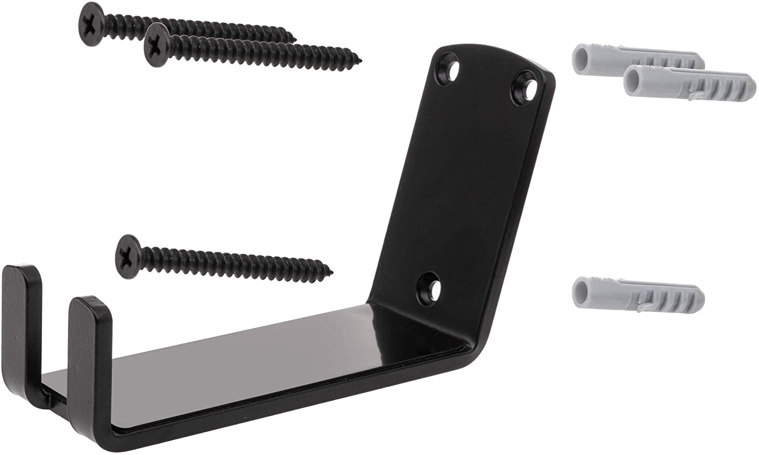Bike Pedal Hanger Wall Mount Heavy Duty Horizontal Rack for Garage Holds Up to 90 lbs