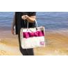 Buy cheap Linen bow tote from wholesalers