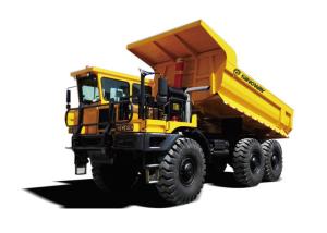 China 6X6 Mining Dump Truck , 35 Ton Off Road Rigid Dump Truck SWMT350AC on sale
