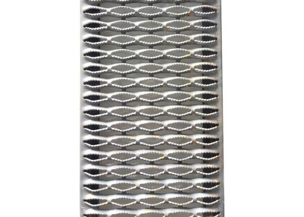 Cheap Heavy Duty Walkway Channel Grip Strut Perforated Metal Plank Grating 5 Diamonds for sale