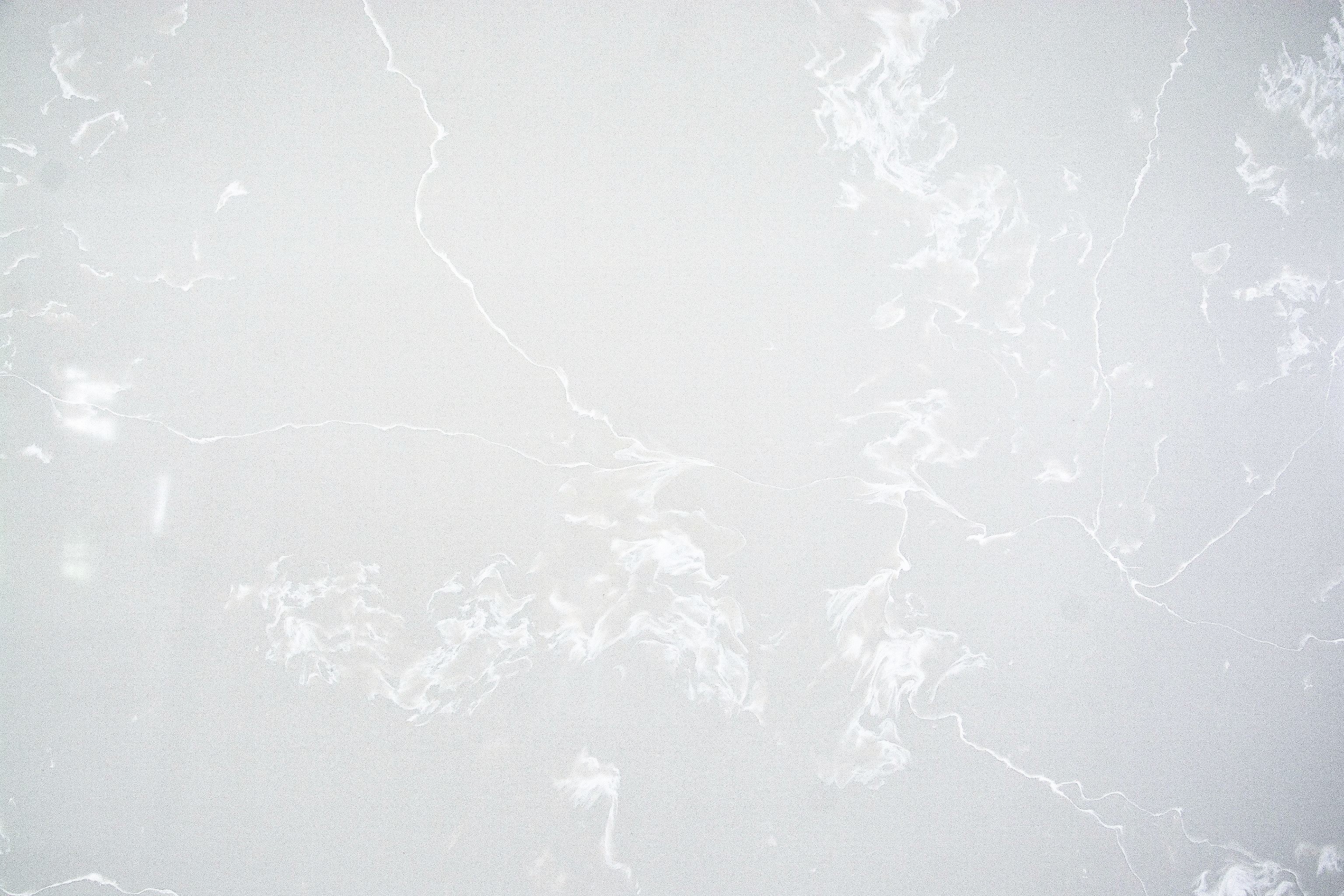 High Ridigity White Calacatta Artificial Quartz Slab Benchtop Hotsaling