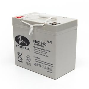 Quality Sealed Lead Acid Rechargeable Battery 12v 55ah For Scooter / UPS wholesale