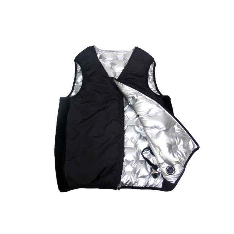 Winter Popular Electric Heated Vest Jacket Rechargeable Graphene Reversible