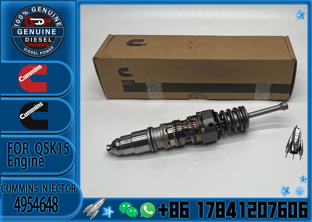 Engine Part fuel Injector 4954434 4954888 4954646 4954648 for Cummins QSX15 ISX15 X15 Engine