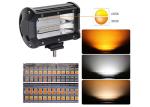Mini 5 Inch Amber LED Strobe Light Bar , Off Road LED Light Bar Strobe