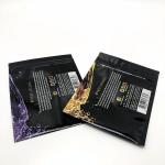 Custom mario carts Small 3 sides heat seal flat bags with glue lip for packaging