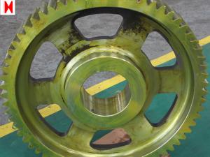 Quality forging carbon steel ring gear wheel carburizing steel spur gear wholesale