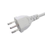 Customization Brazil 10A/250V 3 Pin Plug 3x0.75MM2 PS4 Power Cable for Salt Lamp