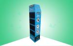 Strong Cardboard Pop Up Display Stands Custom 4 Shelf For Promoting Earphone