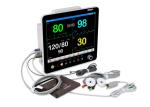 Professional 15 Inch Patient Monitor Machine 8 Channel Waveforms Display