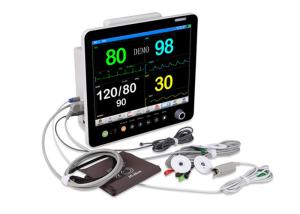 Quality Professional 15 Inch Patient Monitor Machine 8 Channel Waveforms Display wholesale