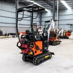 Smallest 1.5 Tonne Excavator Internal Combustion Drive EPA Mini Excavator