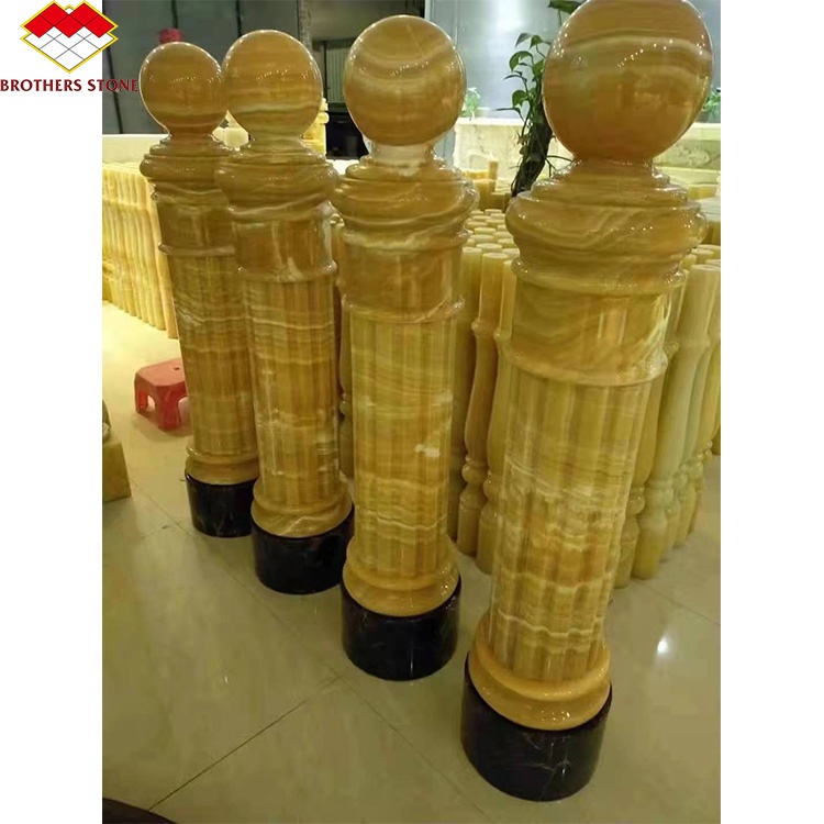 Good Marble Stone Handrail Balustrade Design for Porch and Balcony FOB/CNF Delivery Terms