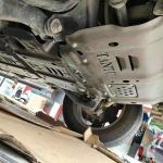 Toyota Tundra 4x4 Vehicle Exterior Accessories 5.0mm Skid Plate Powder Coated