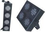 Square 4 Heads R16 G16 B16 LED Disco Effect Lightings 3W X 48PCS For KTV
