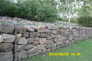 Quality 60x60 Galvanized Gabion Boxes Retaining Garden Cages For Stones wholesale
