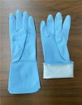 M 75g Spray Flocklined Kitchen Rubber Gloves For Cleaning Bathroom