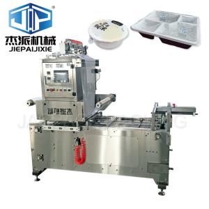 China 2200*920*1700mm Stainless Steel Vacuum Tray Sealer Machine with Sealing Speed of 1000trays/hour on sale