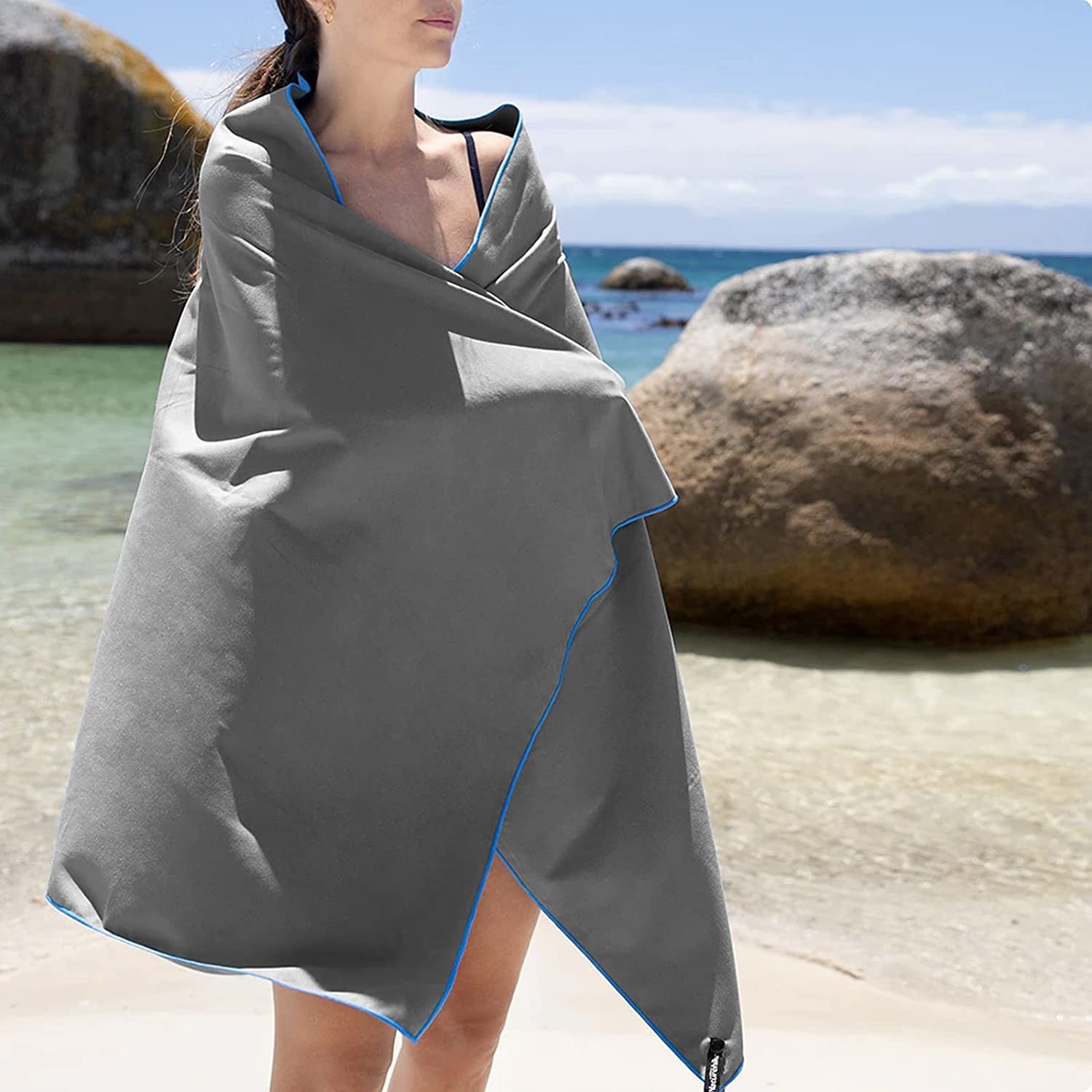 Quick Dry Absorbent Microfiber Sports Towel Gym Towel Machine Washable