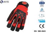 Nitrile Mens Safety Hand Gloves Comfortable Fit Dexterous Durable Impact
