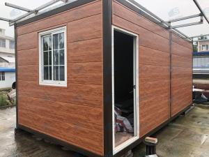 Quality BOX SPACE 2024 Modular Portable Homes, Wooden Garden House, Steel Prefabricated Houses With Exterior Claddings wholesale