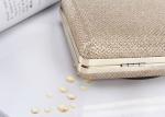 Women Glitter Evening Bag PU Clutch Shoulder Bag Metal Chain Bridal Cocktail