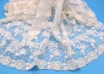 120cm Nylon Mesh 100% Polyester Lace Fabric Thread Allover Textiles