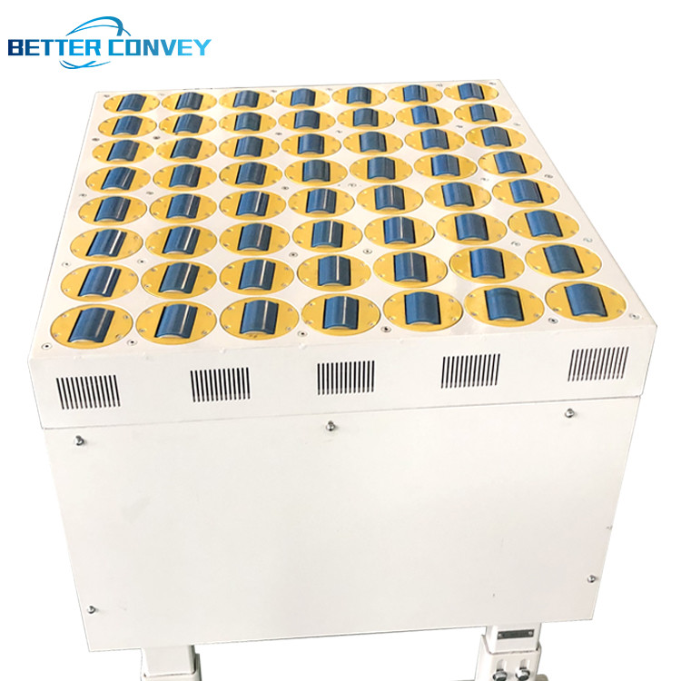 L1230xW1280xH600 1200W Swivel Wheel Sorter Table