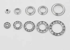 Quality Round Metal Eyelet Rings With Rhinestone , Copper Grommets Eyelets Elegant wholesale