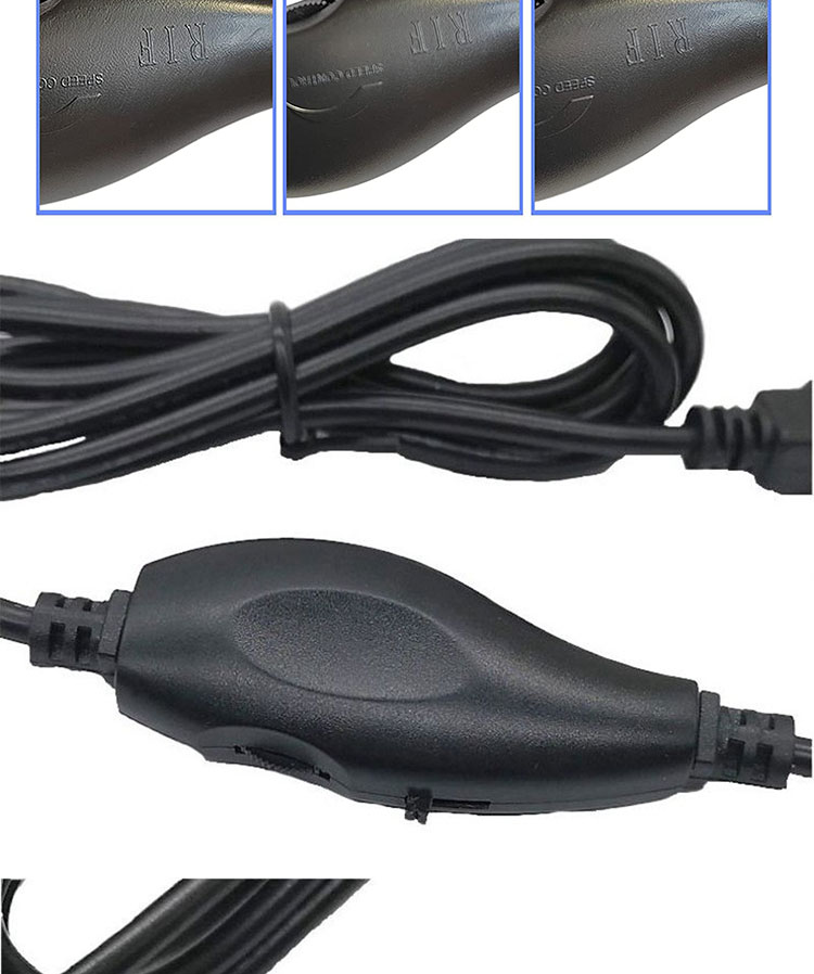5V USB to DC 5.5x2.1mm 12V Output Brightness Control Adjustable Dimmer on off Switch Cable for LED Light Lamp Fan
