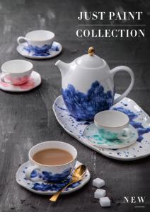 Quality Delicate Bright Blue 37oz 1100cc Coffee Teapot Set wholesale