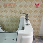 Baby Shop / Hospital Baby Spa Bathtub Freestanding 1100x850x900mm With Ozone