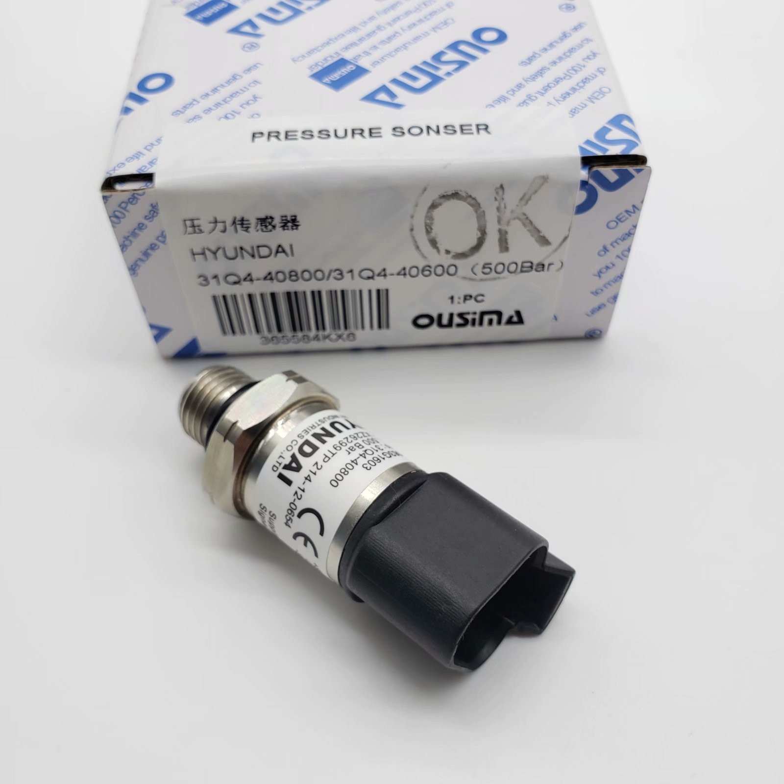 OUSIMA Eletric Excavator 31Q4-40800 31Q4-40600 500 Bar Pressure Sensor