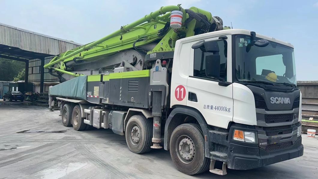 2020 Zoomlion 56m Concrete Boom Pump Truck Mounted Pump Machine Equipment Concrete Pump Truck