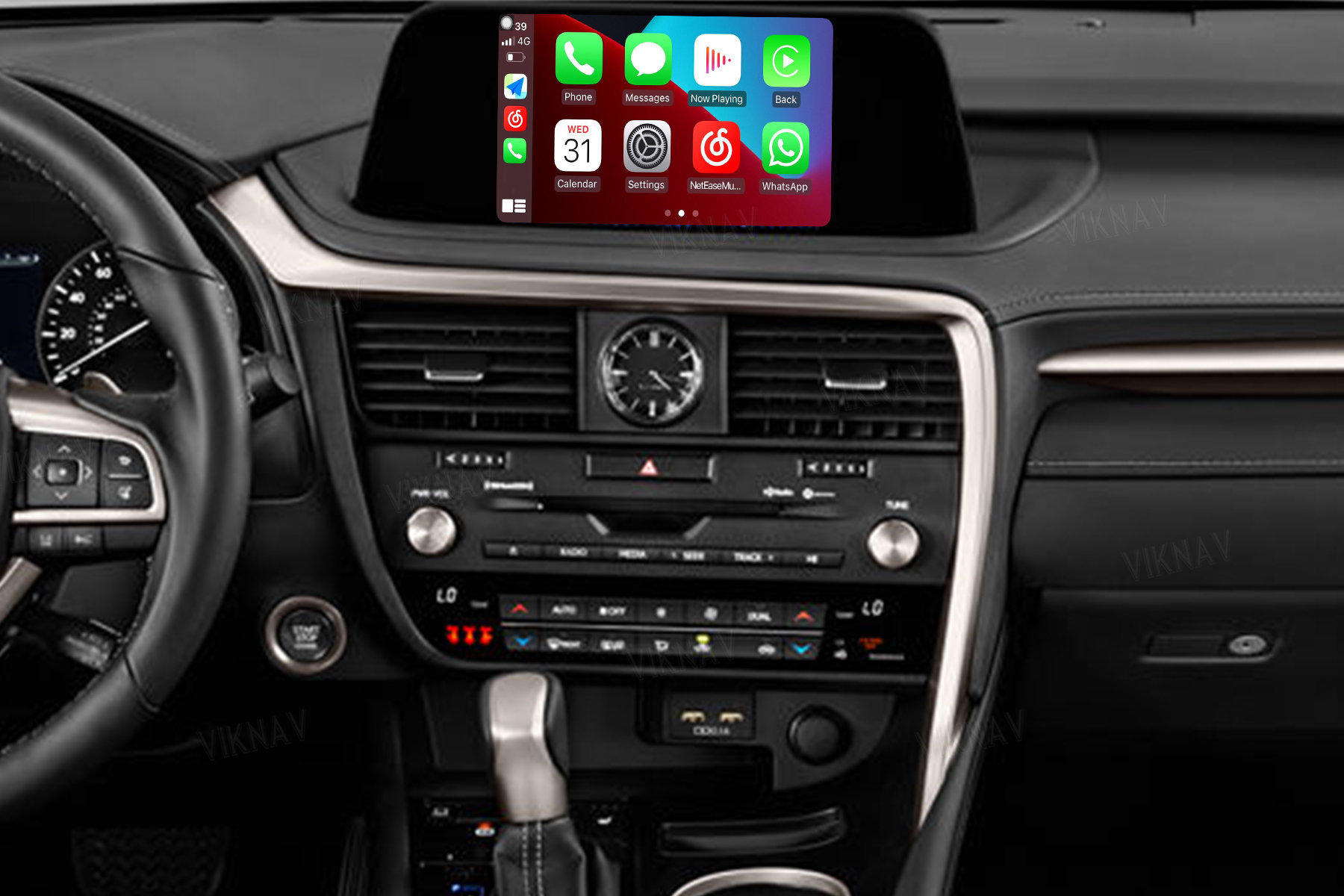 Viknav Fit For Original Car 8 Inch Screen Linux System For Lexus RX 2020 2021 2022 Wireless Apple CarPlay Android Auto