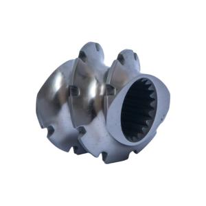 Quality Extruder Machine SME Screw Element And Barrel Twin Screw Extruder Parts 350mm Mixing Zone wholesale