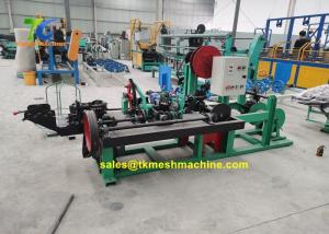Quality 3 Phase Barbed Wire Making Machine Boundary Protection Fence Mesh wholesale