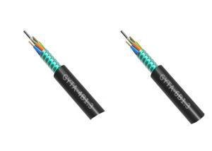 Quality Outdoor Direct Buried Fiber Optic Cable With 12 32 Core GYTA Glass Fiber Optic Cable wholesale
