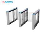 Brushless Motor Swing Barrier Turnstile AC220V Pedestrian Turnstile Gate With