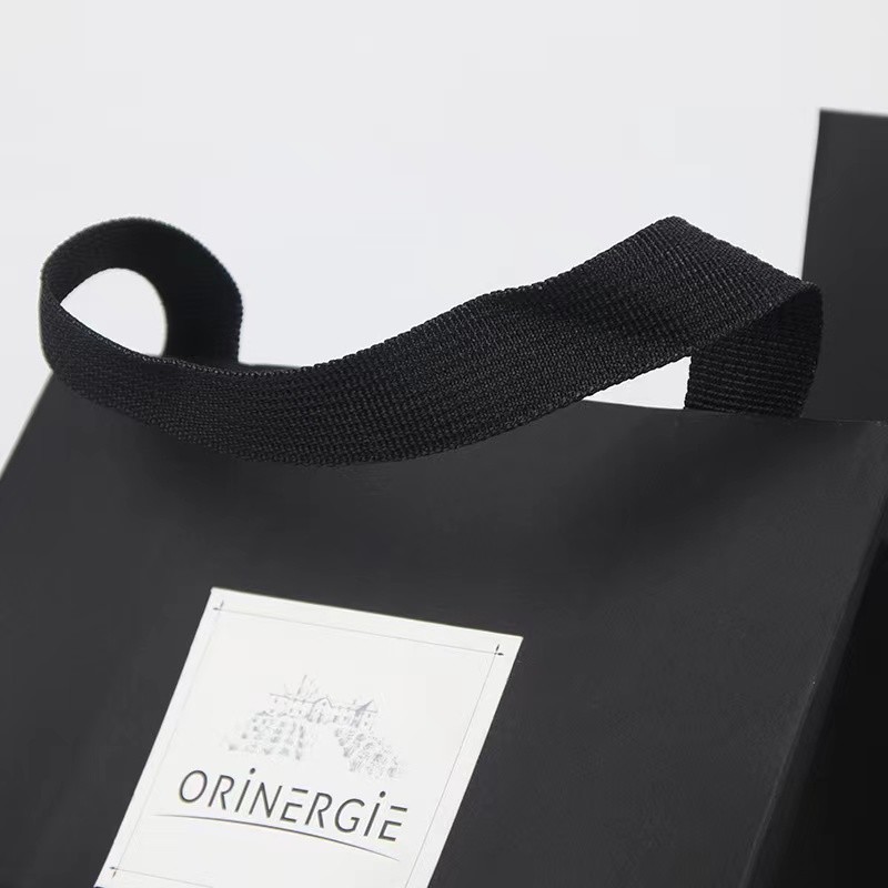 OEM Black White Apparel Paper Bag Clothing Marble Paper Gift Bags