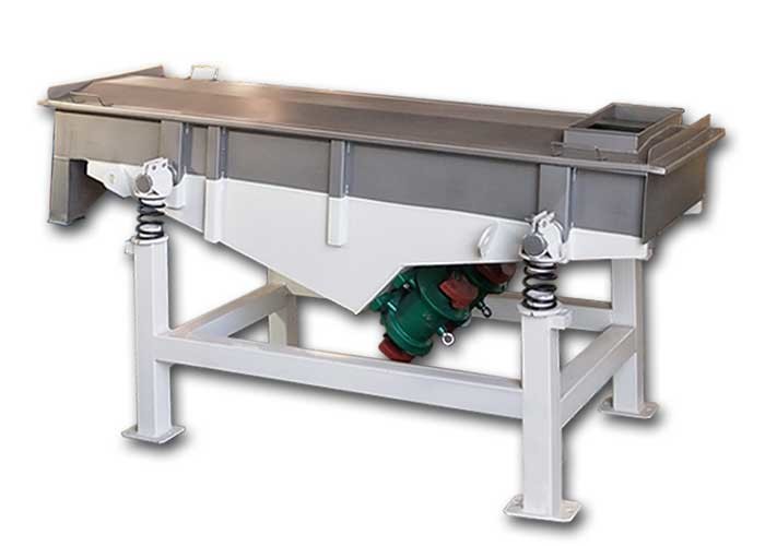 Customized Inclined Vibrating Screen Stainless Steel Mesh Low Maintain