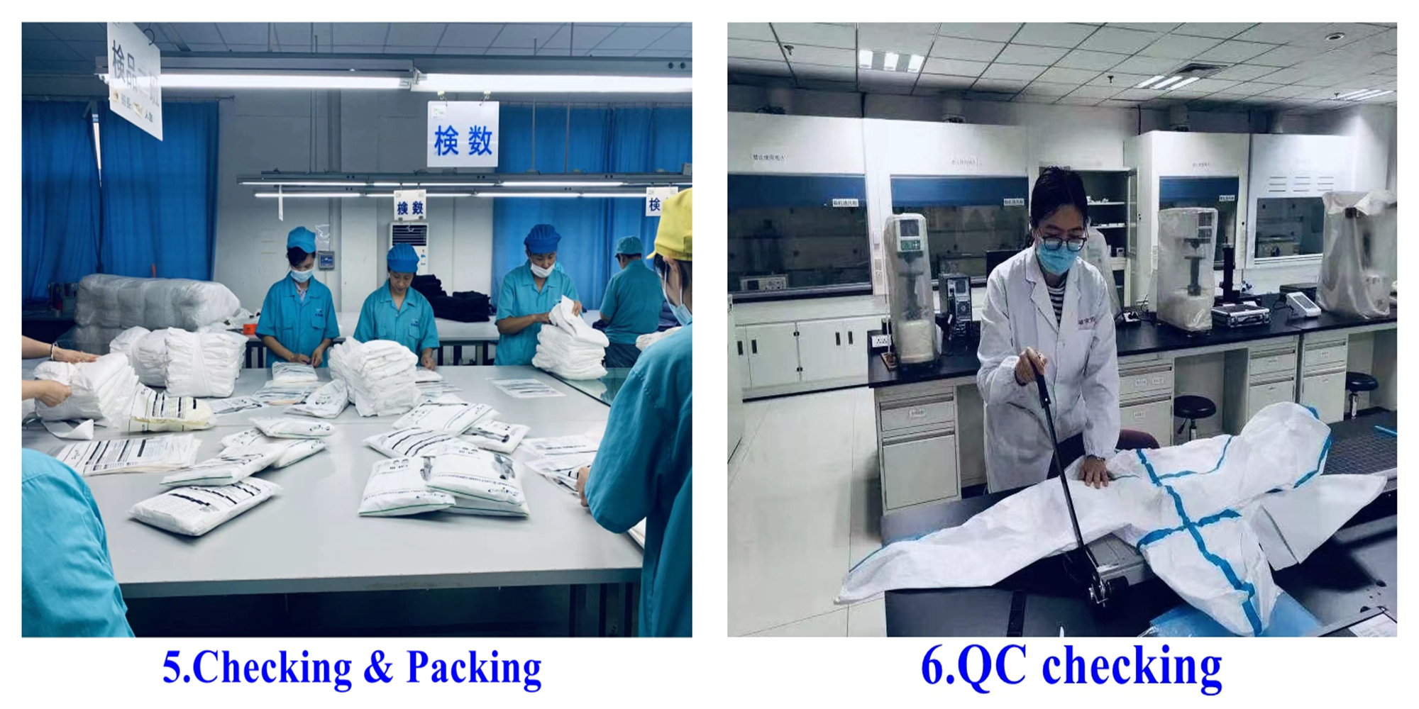 S-4XL Type 5 6 Disposable Coveralls Liquid Proof Non Woven Disposable Protective Suit