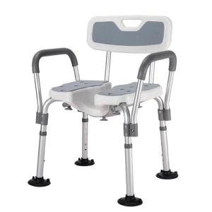 Quality YFH-XZY006 Non Slip Bathroom Chair For Elderly Disabled Aluminum Shower Chair wholesale