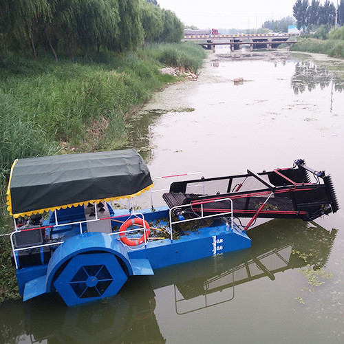 lake weed skimmer, eco harvester