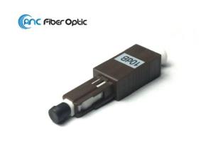 Quality Plastic Housing Fiber Optic Attenuator Single Mode 0-25dB Fixed Male Female MU wholesale
