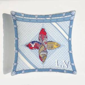 Quality 43*43cm Printed Cushion Cover Geometric Pillow Case 100% Polyester wholesale