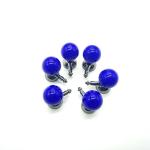 Plating Silver EKG Accessories Chloride ECG suction bulb For Adult