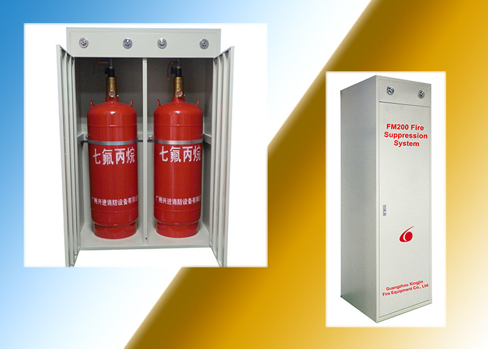 Cabinet FM200 Fire Extinguishing System Low Maintenance High Safety With Advanced Features
